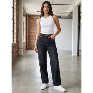 NWT Aeropostale High Rise Baggy Non Stretch Jeans Size 8
